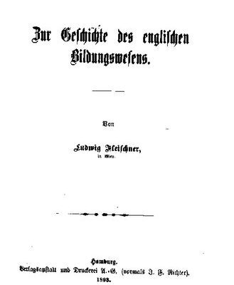 خرید و دانلود نسخه کامل کتاب Zur Gschichte des englischen Bildungswesens