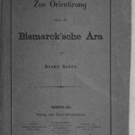 خرید و دانلود نسخه کامل کتاب Zur Orientirung [Orientierung] über die Bismarck’sche Ära