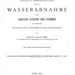 خرید و دانلود نسخه کامل کتاب Zweite Abhandlung über die Abnahme der Wässer in den Quellen, Flüssen und Strömen bei gleichzeitiger Steigerung der Hochwässer in den Culturländern.