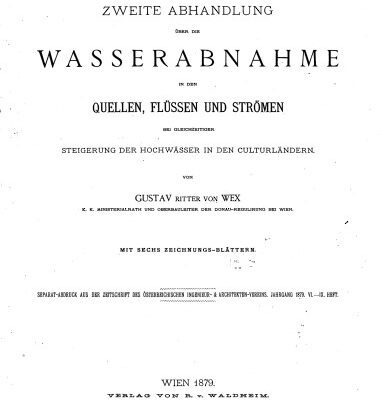خرید و دانلود نسخه کامل کتاب Zweite Abhandlung über die Abnahme der Wässer in den Quellen, Flüssen und Strömen bei gleichzeitiger Steigerung der Hochwässer in den Culturländern.