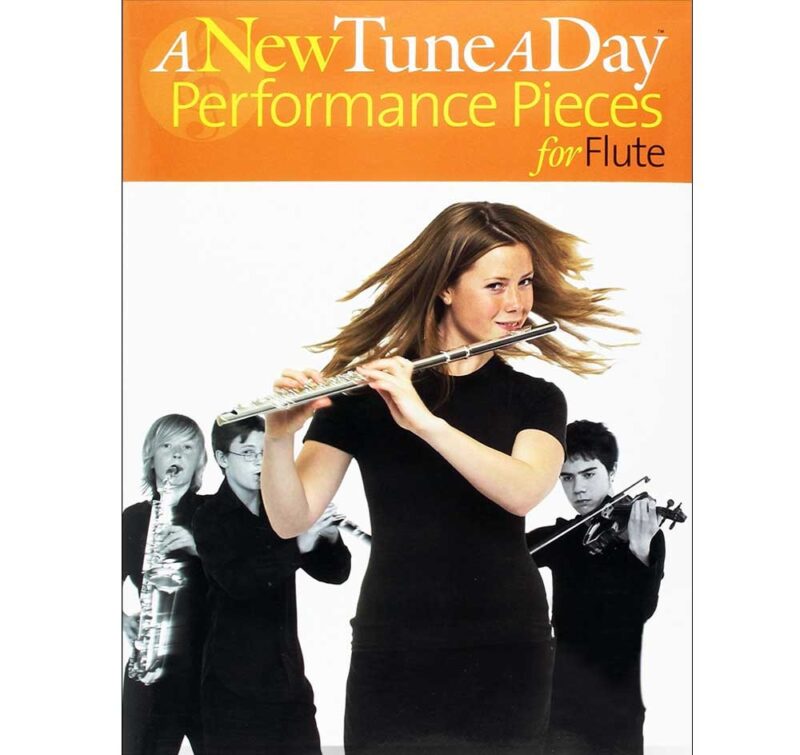 88f7b1 خرید و دانلود PDF کتاب قطعات فلوت کلیددار | A New Tune A Day Performance Pieces - تصویر 1