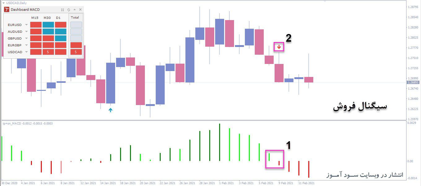 اندیکاتور Tipu MACD