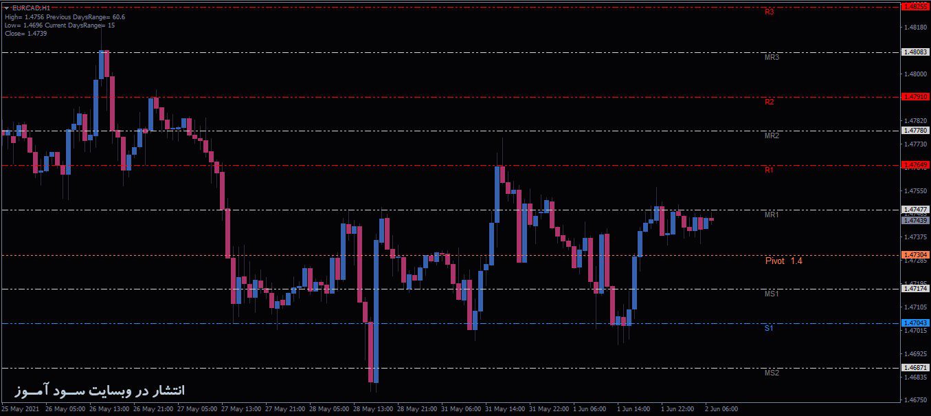 اندیکاتور Pivot DWM