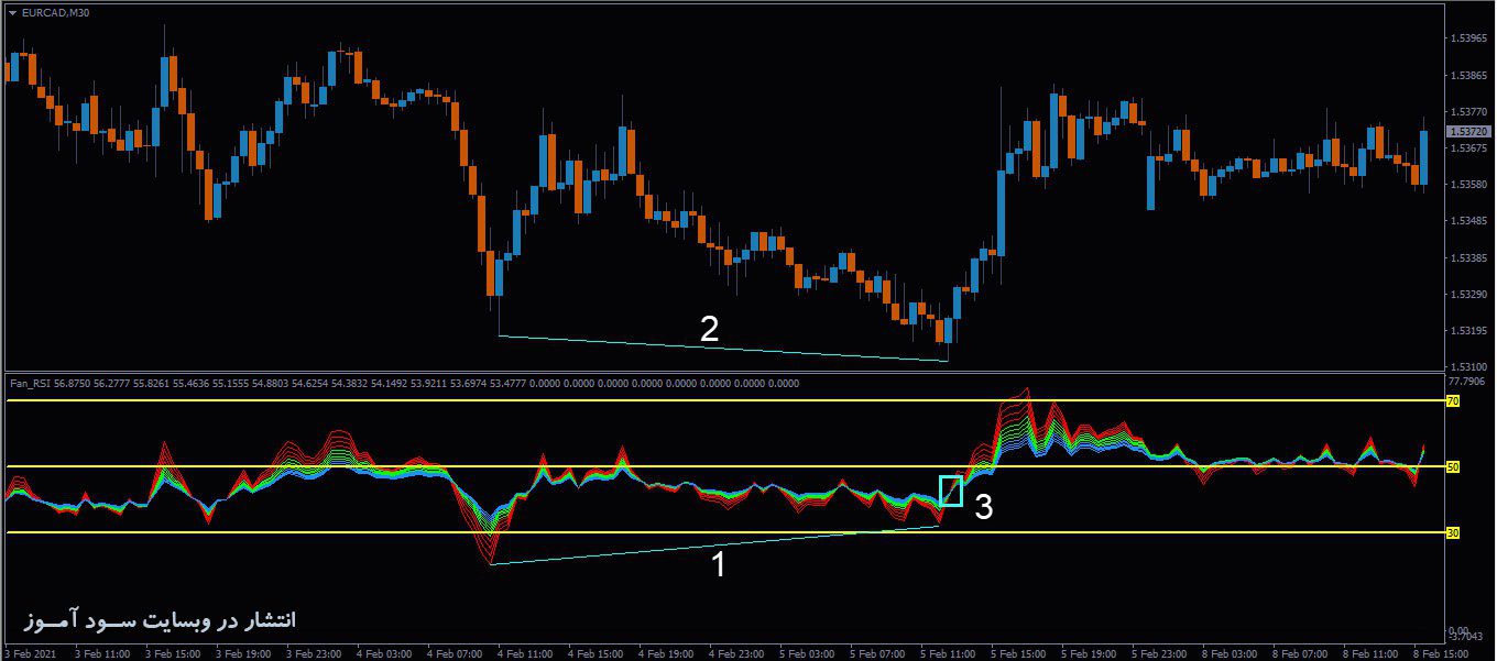 اندیکاتور Fan RSI Indicator 