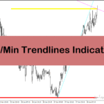 خرید و دانلود اندیکاتور رسم خط روند در متاتریدر4 با نام Max Min Trendlines Indicator