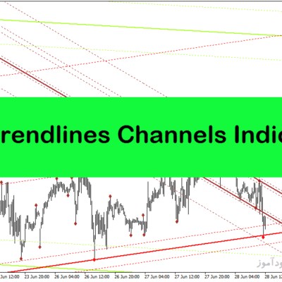 خرید و دانلود اندیکاتور رسم کانال متاتریدر4 با نام Auto Trendlines Channels Indicator