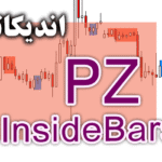 خرید و دانلود اندیکاتور PZ InsideBars جهت تشخیص الگوی کندلی InsideBars برای متاتریدر 4
