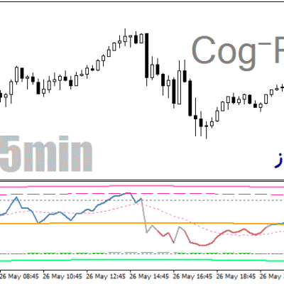 خرید و دانلود دانلود اندیکاتور ار اس ای برای فارکس در متاتریدر4 با نام cog-RSI