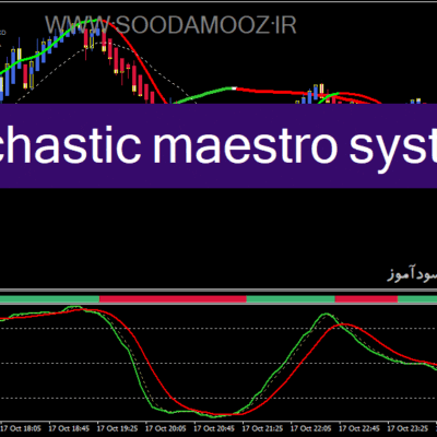 خرید و دانلود دانلود اندیکاتور استوکاستیک مولتی تایم فریم برای متاتریدر4 با نام stochastic maestro system