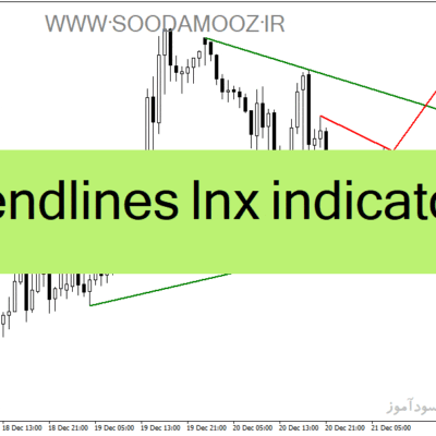 خرید و دانلود دانلود اندیکاتور رسم خط روند برای متاتریدر4 با نام trendlines lnx indicator