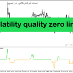 خرید و دانلود دانلود اندیکاتور روند نما برای متاتریدر5 با نام volatility quality zero line