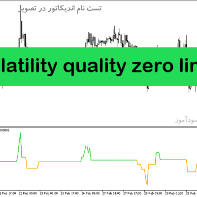 خرید و دانلود دانلود اندیکاتور روند نما برای متاتریدر5 با نام volatility quality zero line