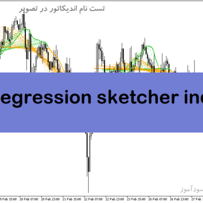 خرید و دانلود دانلود اندیکاتور رگرسیون برای متاتریدر5 با نام linear regression sketcher indicator