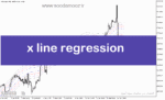 خرید و دانلود دانلود اندیکاتور رگرسیون خطی برای متاتریدر5 با نام x line regression