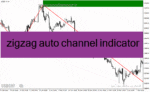 خرید و دانلود دانلود اندیکاتور زیگزاگ کلوز برای متاتریدر4 با نام zigzag auto channel indicator