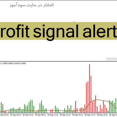 خرید و دانلود دانلود اندیکاتور سیگنال دهی متاتریدر4 با نام profit signal alert