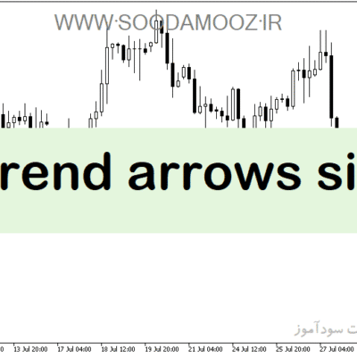 خرید و دانلود دانلود اندیکاتور سیگنال فارکس برای متاتریدر5 با نام trend arrows sign