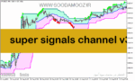 خرید و دانلود دانلود اندیکاتور سیگنال خرید و فروش بسیار قوی رایگان برای متاتریدر5 با نام super signals channel v3