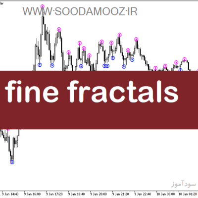 خرید و دانلود دانلود اندیکاتور فراکتال برای متاتریدر5 با نام fine fractals