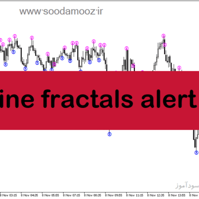 خرید و دانلود دانلود اندیکاتور فراکتال در فارکس برای متاتریدر5 با نام fine fractals alert