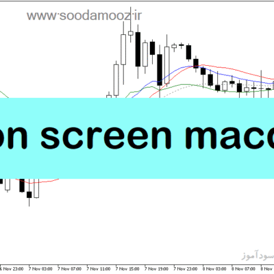 خرید و دانلود دانلود اندیکاتور واگرایی مکدی برای متاتریدر5 با نام on screen macd