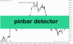 خرید و دانلود دانلود اندیکاتور پین بار برای متاتریدر5 با نام pinbar detector