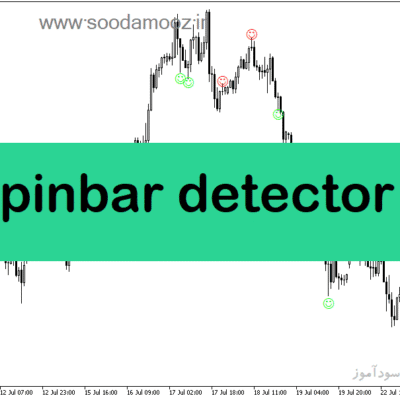 خرید و دانلود دانلود اندیکاتور پین بار برای متاتریدر5 با نام pinbar detector