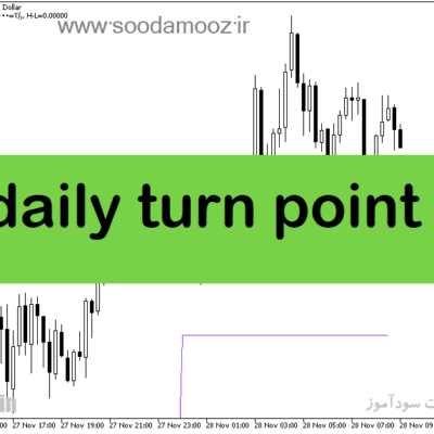 خرید و دانلود دانلود اندیکاتور کاربردی فارکس برای متاتریدر5 با نام daily turn point