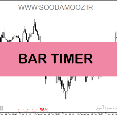 خرید و دانلود دانلود اندیکاتور کندل تایم متاتریدر5 با نام BAR TIMER