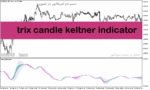 خرید و دانلود دانلود بهترین اندیکاتور برای ورود و خروج در متاتریدر5 با نام trix candle keltner indicator