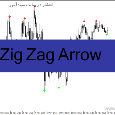 خرید و دانلود دانلود بهترین اندیکاتور سیگنال دهی برای متاتریدر4 با نام Zig Zag Arrow