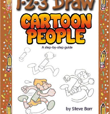 خرید و دانلود نسخه کامل کتاب 1-2-3 Draw Cartoon People: A Step-by-Step Guide