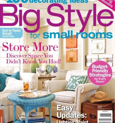 خرید و دانلود نسخه کامل کتاب 100 Decorating Ideas: Big Style for Small Rooms – Better Homes and Gardens Special Interest Publication