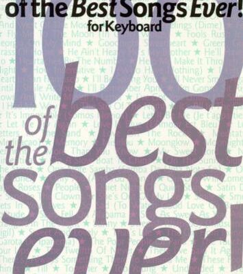 خرید و دانلود نسخه کامل کتاب 100 Of The Best Songs Ever! For keyboard