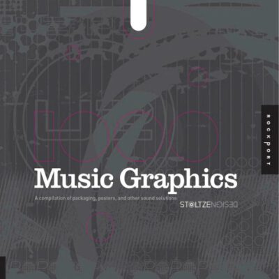 خرید و دانلود نسخه کامل کتاب 1,000 Music Graphics: A compilation of packaging, posters, and other sound solutions