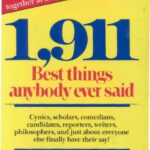 خرید و دانلود نسخه کامل کتاب 1,911 Best Things Anybody Ever Said