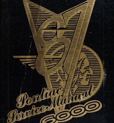 خرید و دانلود نسخه کامل کتاب 1987 Pontiac 6000 Service Manual