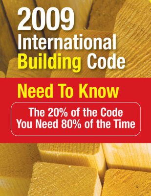 خرید و دانلود نسخه کامل کتاب 2009 International Building Code Need to Know: The 20% of the Code You Need 80% of the Time