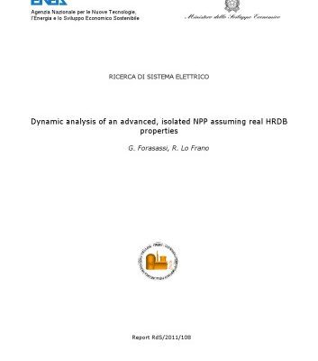 خرید و دانلود نسخه کامل کتاب 2011_FrosassiFrano_Dynamic analysis of an advances isolated NPP assuming real HRDB properties