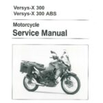 خرید و دانلود نسخه کامل کتاب 2017 Kawasaki Versys-X 300 Service Manual