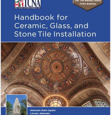 خرید و دانلود نسخه کامل کتاب 2019 TCNA Handbook for Ceramic, Glass, and Stone Tile Installation