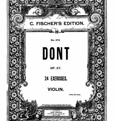 خرید و دانلود نسخه کامل کتاب 24 Exercises. Violin