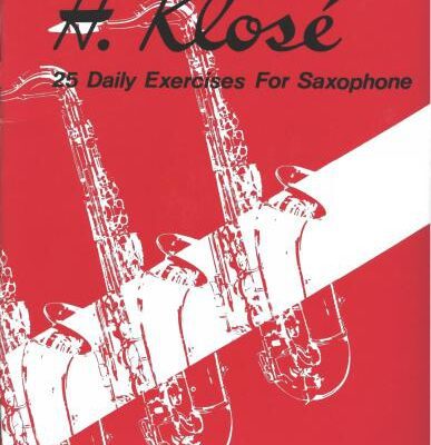 خرید و دانلود نسخه کامل کتاب 25 Daily Exercises for Saxophone