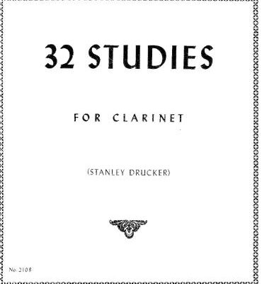خرید و دانلود نسخه کامل کتاب 32 studies for clarinet