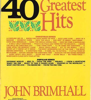 خرید و دانلود نسخه کامل کتاب 40 greatest hits. Christmas edition
