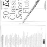 خرید و دانلود نسخه کامل کتاب 50 + Easy Classical Solos for Flute. Ноты для флейты
