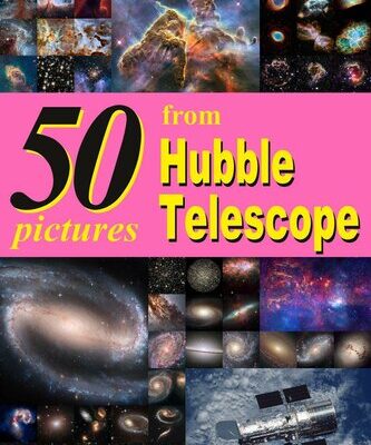 خرید و دانلود نسخه کامل کتاب 50 pictures from Hubble Telescope