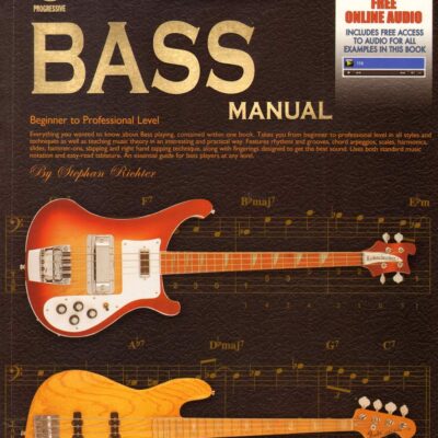 خرید و دانلود نسخه کامل کتاب 69263 – Progressive Complete Learn to Play Bass Manual – Book/Online Audio