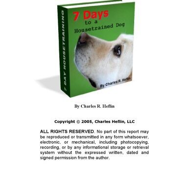خرید و دانلود نسخه کامل کتاب 7 Days To A Housetrained Dog