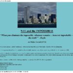 خرید و دانلود نسخه کامل کتاب 911 and the Impossible – (WTC BUSH BINLADEN FBI CIA)